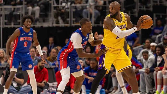 詹皇输得心服口服！残阵活塞终结湖人9连胜，稳固东部第一